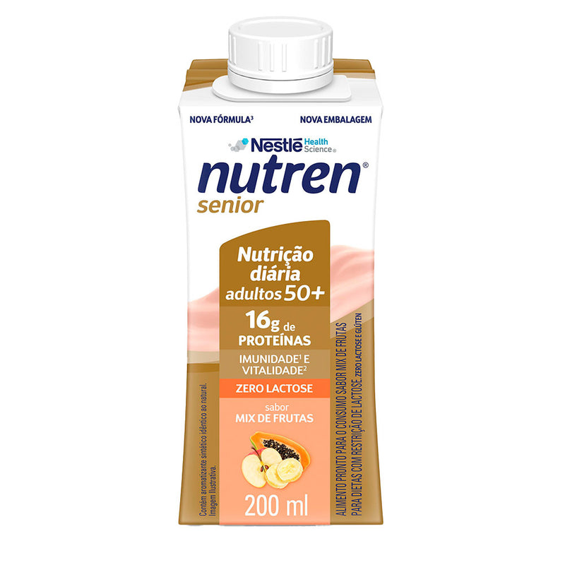 nutren senior mix de frutas 200ml nestlé