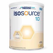 Isosource 1.0 Baunilha 400g Nestlé - lata de fórmula para nutrição enteral e oral sem lactose
