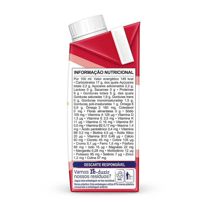 tabela nutricional nutrilção enteral e ora novasource ren 200ml