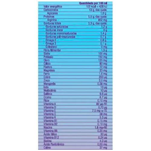 tabela nutricional Nutrison Advanced Cubison 1,0 Kcal/ml 1L - Danone