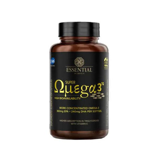 Super Omega 3 TG 1000mg 60 Cápsulas - Essential Nutrition