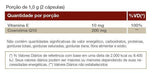 tabela nutricional Coenzima COQ10 30 Cápsulas 