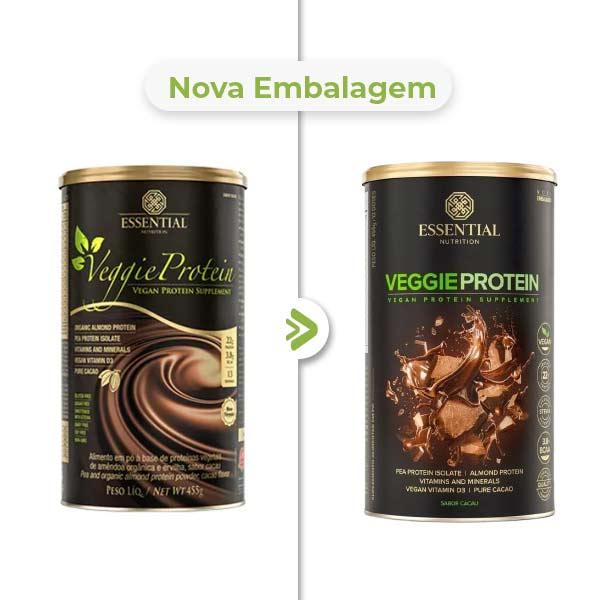 Veggie Protein Cacao 455g - Essential Nutrition