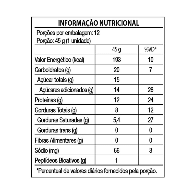 Barra de Proteina Whey Bar Torta Mousse de Morango 45g - BlackSkull