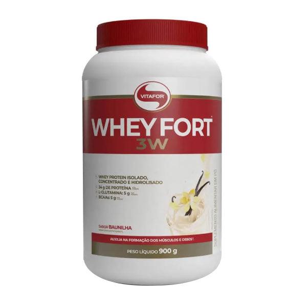 whey fort 3w baunilha 900g