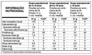tabela nutricional whey protein whey fort 3w sabor chocolate 900g vitafor