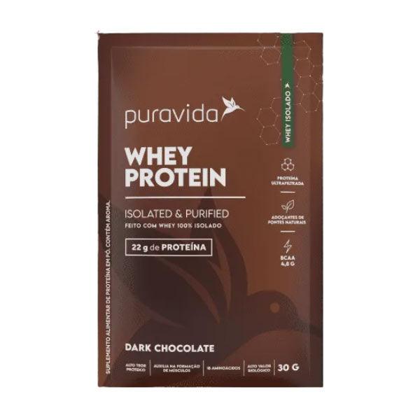 Whey Protein Isolado Chocolate 30g - Puravida