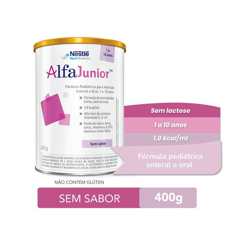 Alfa Junior Nestlé 400g – beneficios