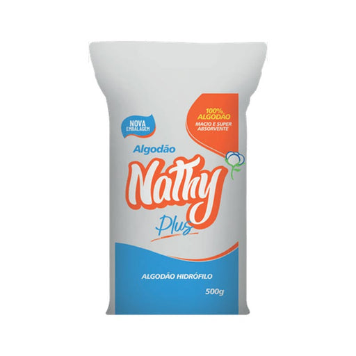 algodão nathy 500g para curativos