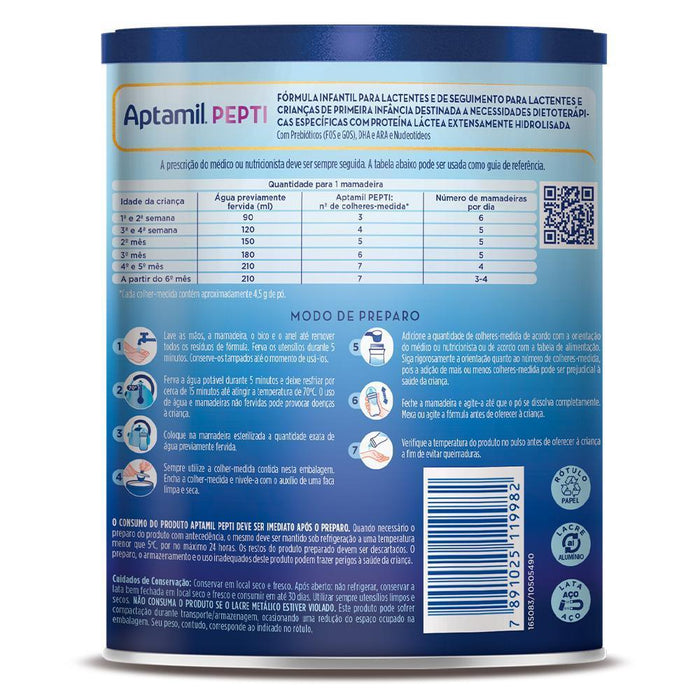 Fórmula Infantil Aptamil Pepti 800g - Danone