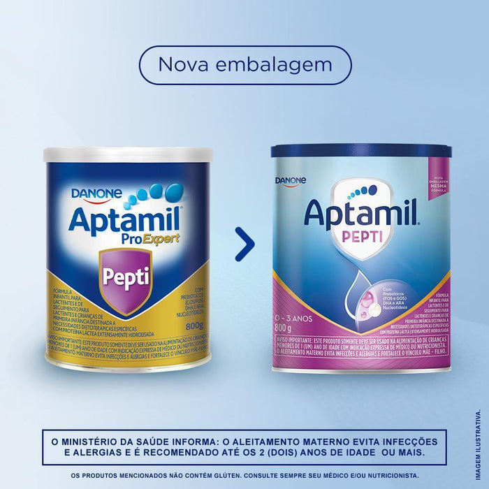 Fórmula Infantil Aptamil Pepti 800g - Danone