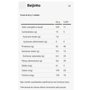 tabela nutricional Barra de Proteina Protein Bar Beijinho 60g - Dux Nutrition
