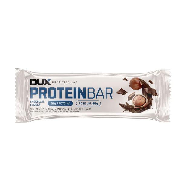 Barra de Proteína 60g Chocolate e Avelã - Dux Nutrition