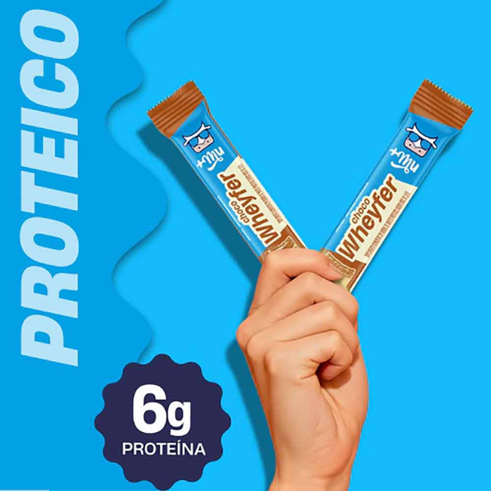choco wheyfer barra de proteina +mu
