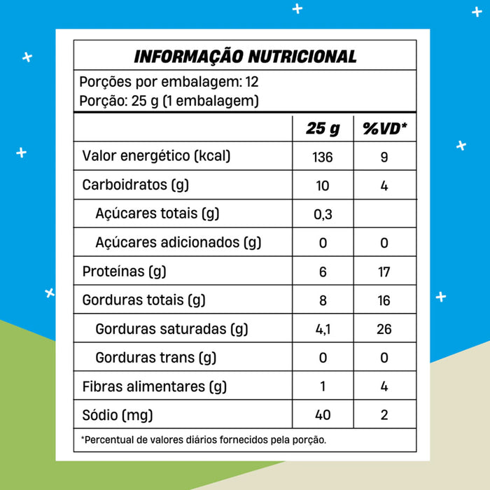 tabela nutricional Chocowheyfer +mu sabor pistache barra de proteina
