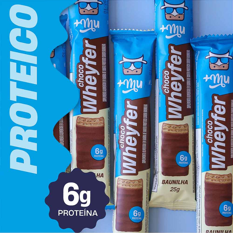 Chocowheyfer Baunilha 25g - +mu