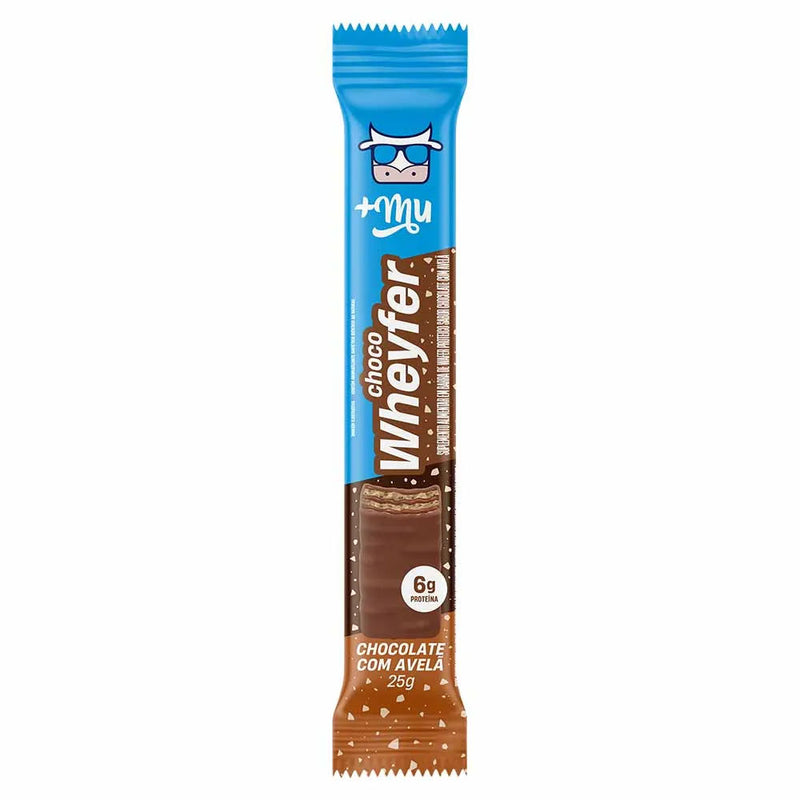 Chocowheyfer Chocolate com Avelã 25g - +mu