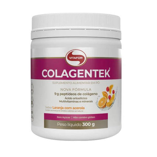 colagentek laranja com acerola vitafor