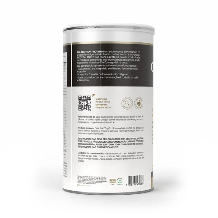 verso Colagentek Protein Tangerina 460g - Vitafor