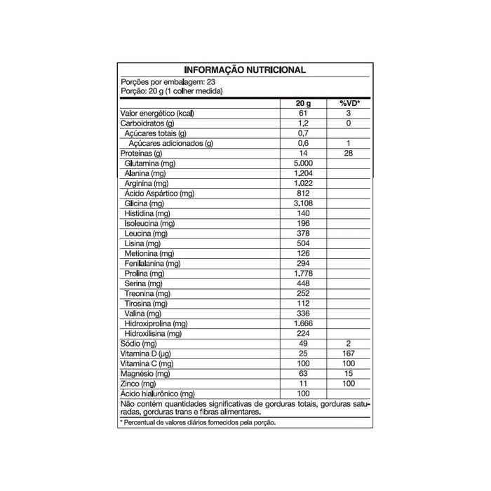 Colagentek Protein Tangerina 460g - Vitafor