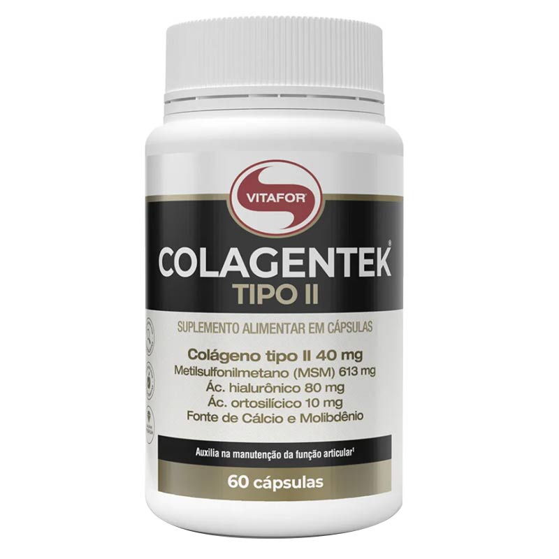 Colagentek II 60 Capsulas - Vitafor