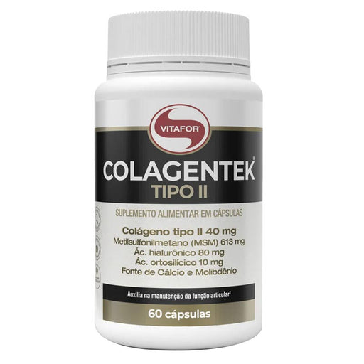 suplemento alimentar Colagentek II 60 Capsulas da Vitafor