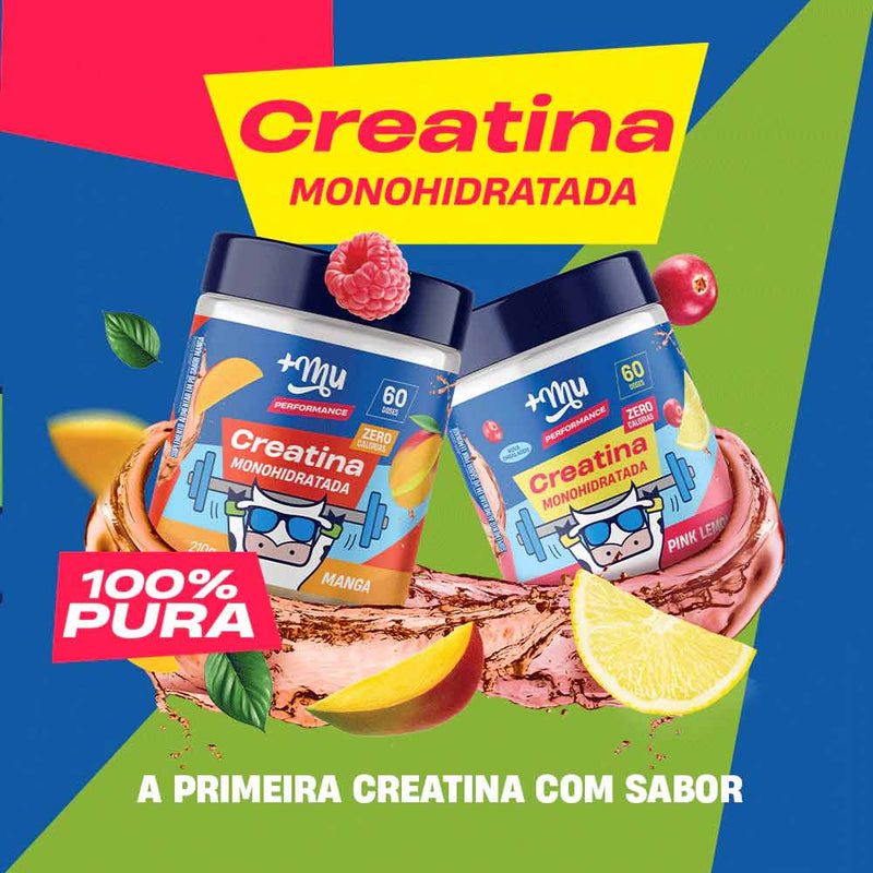 Creatina Pink Lemonade 210g +mu