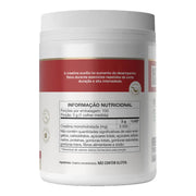 Tabela nutricional da Creatine monohidratada 300g Vitafor