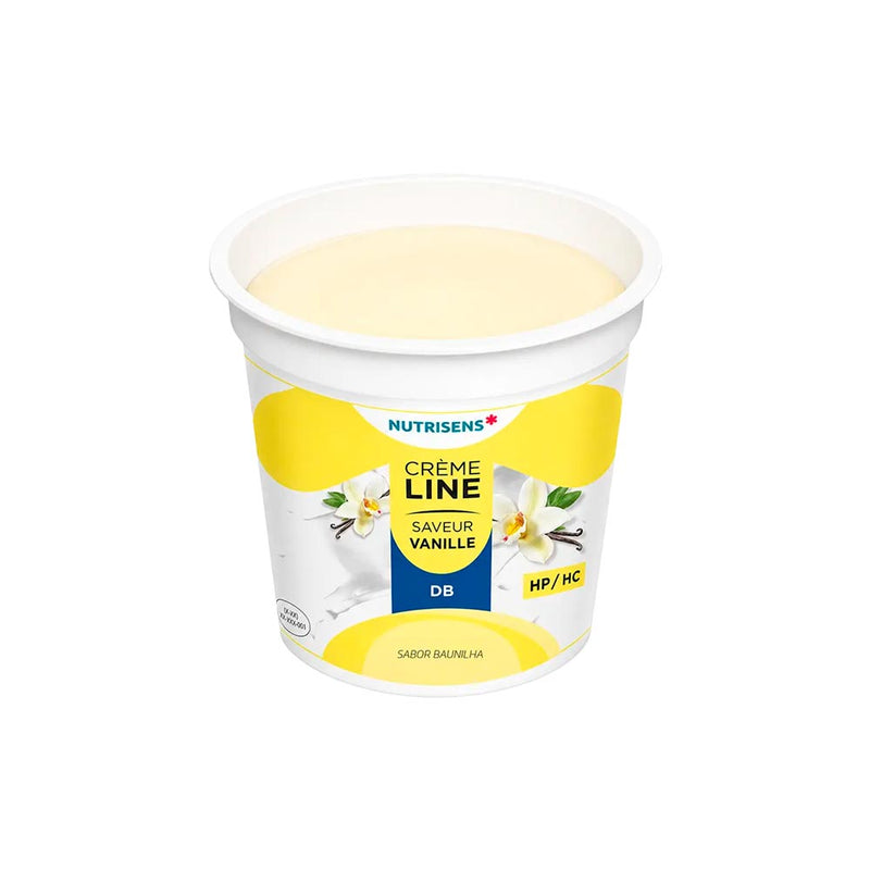 Cremeline DB Baunilha 125g Prodiet - sobremesa hospitalar rica em proteínas e fibras