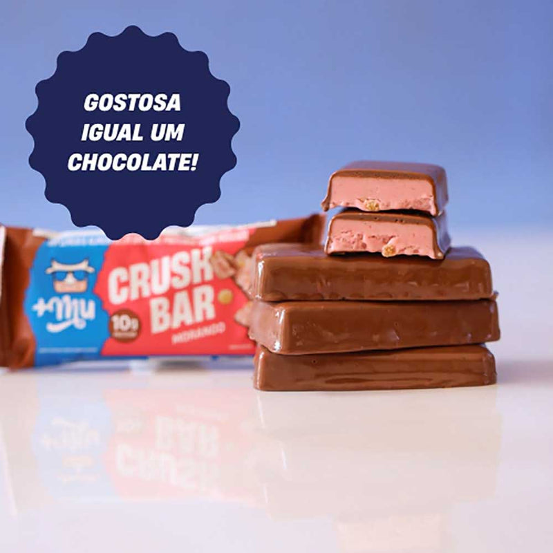 Barra de Proteina Crushbar Morango 2.0 35G - +MU