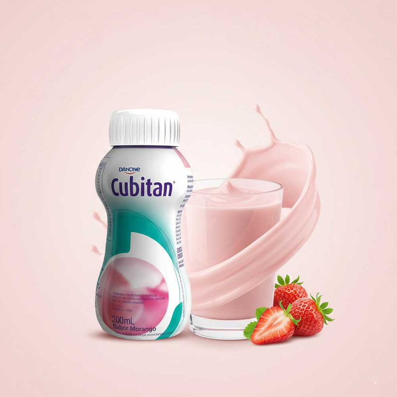 suplemento alimentar cubitan morango danone