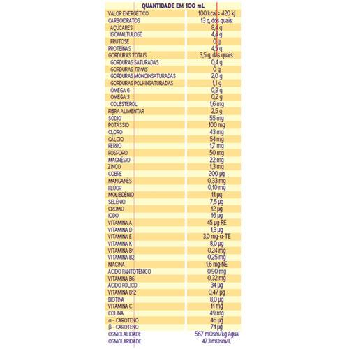 diasip baunilha danone tabela nutricional