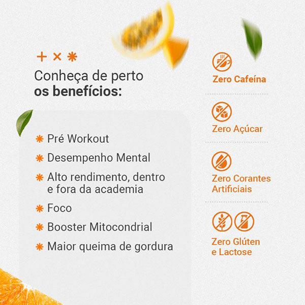 Energyzer e Focus Sabor Frutas Amarelas - True Source