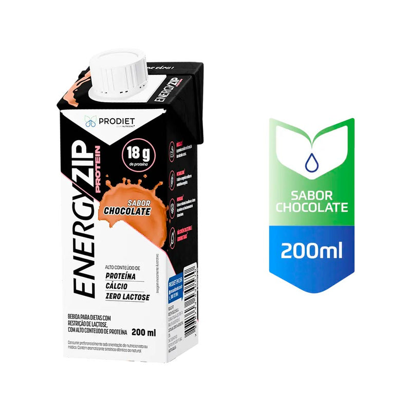 Energyzip Protein Chocolate 200ml - Prodiet