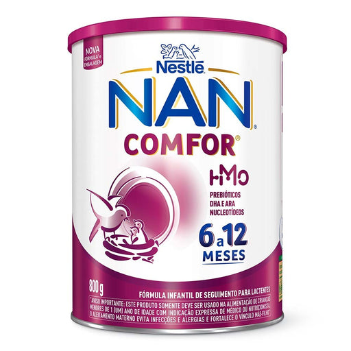 Nan Comfor Hmo - 6 a 12 Meses 800g Fórmula Infantil - Nestlé