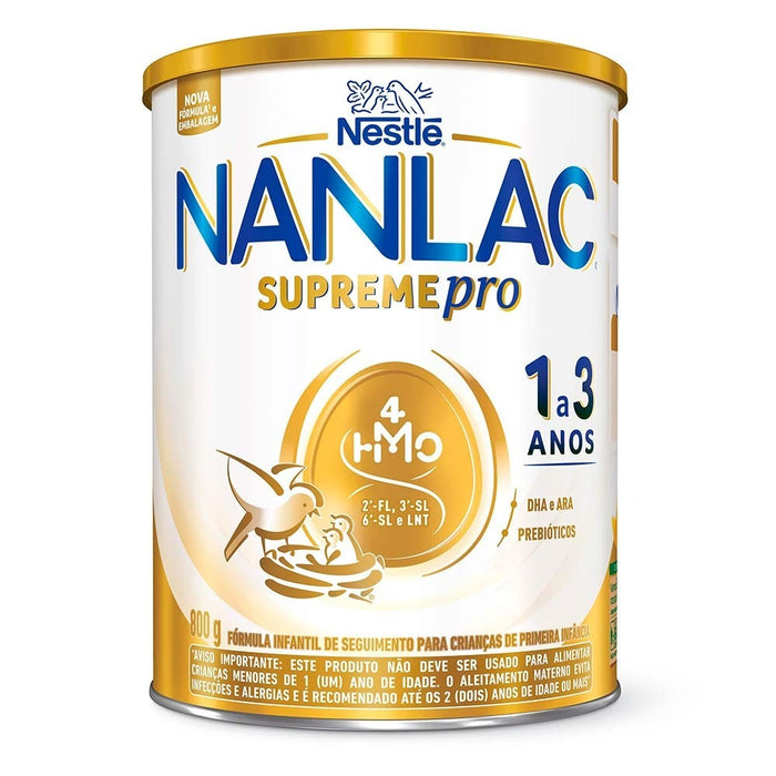 Nanlac Supreme Pro - 1 a 3 Anos - 800g Fórmula Infantil - Nestlé