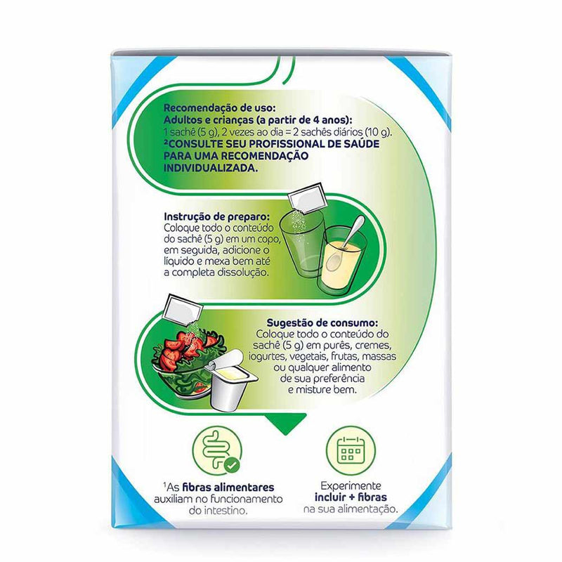 recomendações de uso fiber mais sache