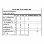 tabela nutricional fiber mais sache