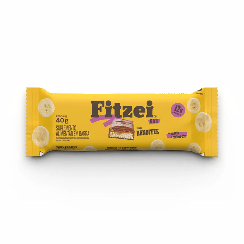 Barrinha de Proteina Fitzei Banofee 40g - Vitafor