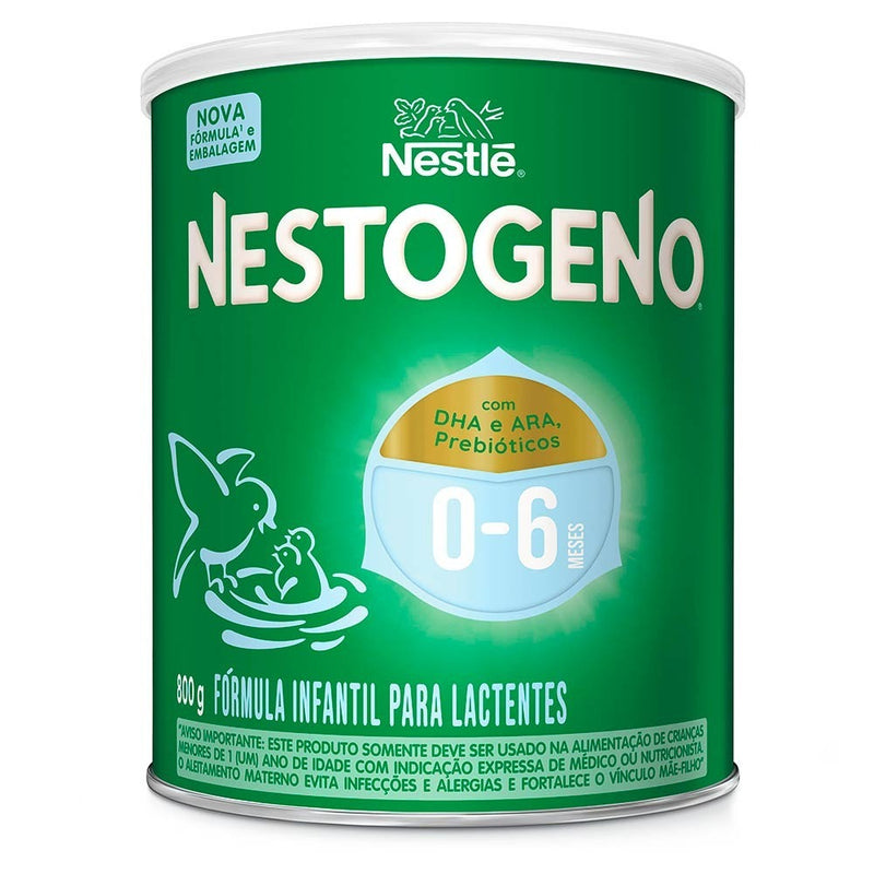 Nestogeno 1 - 0 a 6 Meses 800g Fórmula Infantil - Nestlé