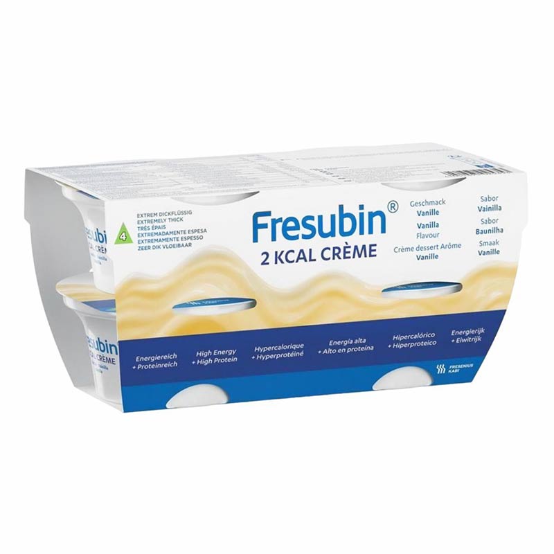 Fresubin 2 kcal Creme Baunilha - 4 unidades de 125g - Fresenius Kabi