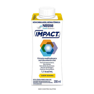Impact Banana Suplemento Alimentar 200ml - Nestlé