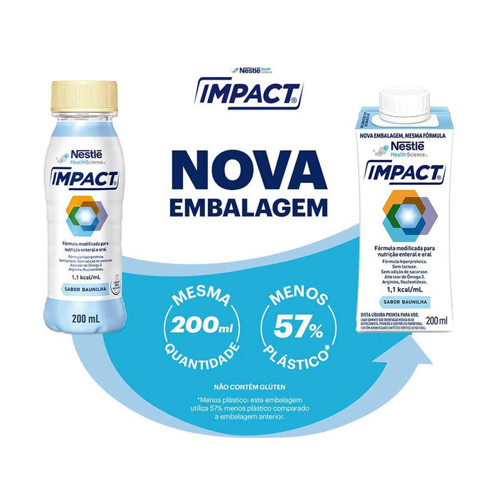 Impact Baunilha 200ml - Nestlé