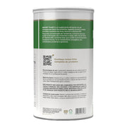 Isofort Plant Cacau 450g Vitafor – verso da lata com modo de preparo e recomendação de uso