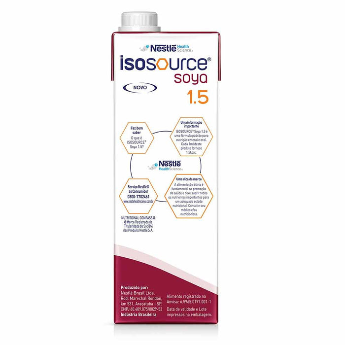 Isosource Soya 1.5 Kcal 1l - Nestlé