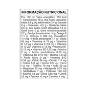 Tabela de informação nutricional Isosource Junior Plus 200ml