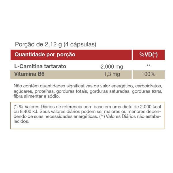L-carnitina 120 Capsulas - Vitafor Enutri L-carnitina 120 Capsulas - Vitafor Enutri