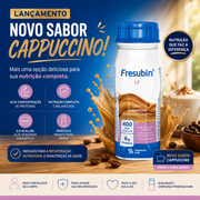 lançamento novo sabor fresubin lp cappuccino
