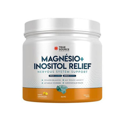 Magnésio + Inositol Relief Sabor Limão 300g - True Source