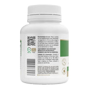 MCT com AGE 250ml Vitafor – verso do frasco com recomendação de uso, uso por sonda e cuidados de conservação